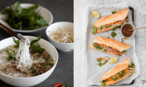 pho dan banh mi vietnam